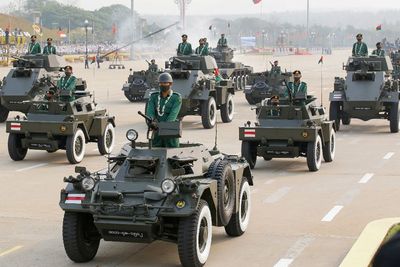 Meski Diprotes, Pimpinan Junta Militer Myanmar Sebut Alasan Tembak Demonstran
