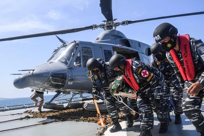 FOTO: Latihan Evakuasi Medis Udara