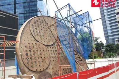 Melihat Tugu Sepeda Seharga Rp800 Juta yang Dibangun Anies
