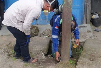 Warga Sipirok Dibikin Geger Semburan Seperti Gas di Alun-alun, Ahli Sebut Tak Berbahaya