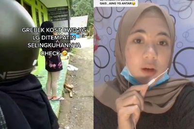 Gerebek Kosan Cowok Chek, Ternyata Ada Selingkuhan Pacarnya, Panik Gak?