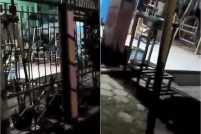 Merinding, Ayunan Sekolah Ini Bergerak Sendiri di Malam Hari, Lama Tak Didatangi Siswa
