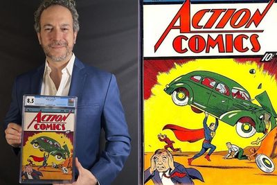 Wow! Komik Awal Kemunculan Superman Berhasil Terjual Rp47,7 Miliar