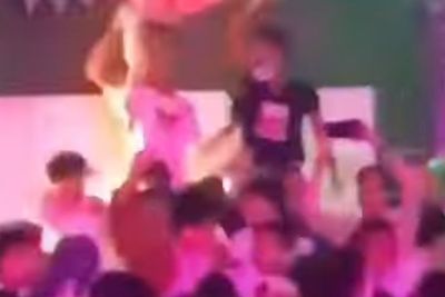 Heboh Acara Dugem Pesta Malam Perpisahan Siswa SMA 1 Tanjab Jingkrak di Kantor Bupati