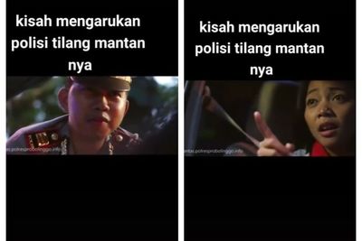 Kisah Haru Polisi Tilang Mantan Pacar, Netizen: Anak Komedian Ternama Ya?