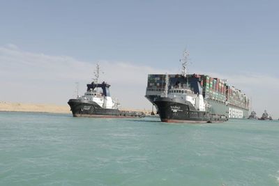 Ever Given Sudah Bebas dari Terusan Suez, Tapi Harus Bayar Rp14,6 Triliun Kalau Mau Pergi