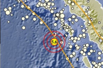 Nias Barat Diguncang Gempa Berkekuatan Magnitudo 5,5, BMKG Imbau Masyarakat Tetap Tenang