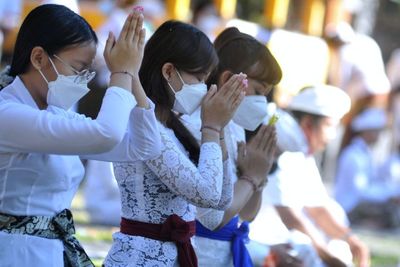 FOTO: Perayaan Hari Raya Galungan di Bali