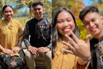Mumuk Gomez Pamer Cincin Usai Resmi Dilamar Pengusaha: Alhamdulillah, Kami Direstui