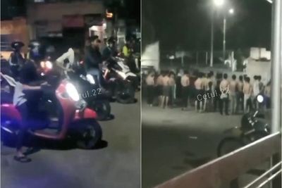 Apes, Belasan Remaja Ini Balap Liar di Tabalong, Berujung Ditilang dan Denda Jutaan Rupiah
