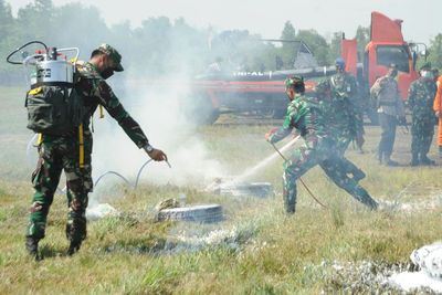 FOTO: Latihan Kesiapsiagaan Operasional Karhutla
