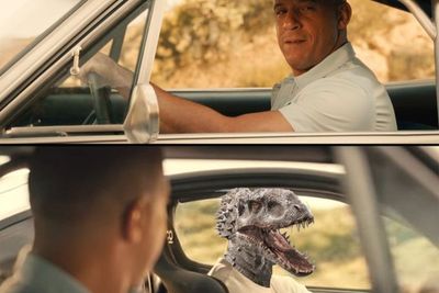 Meme Kocak soal Rencana Film Fast and Furious Gabung dengan Jurassic World