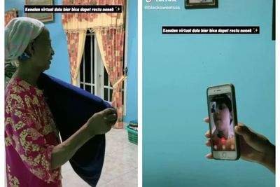 Minta Restu Nikahi Cucunya, Pria Ini Kenalan Virtual hingga Nongkrong Bareng Nenek