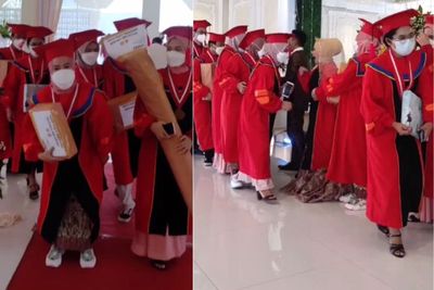 Viral Tamu Undangan Hadir ke Pesta Pernikahan Teman Pakai Baju Wisuda