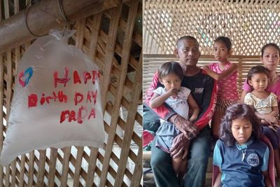 Kisah Pilu Bocah Ingin Rayakan Ultah Ayah Tapi Tak Mampu Beli Balon, Ganti dengan Plastik