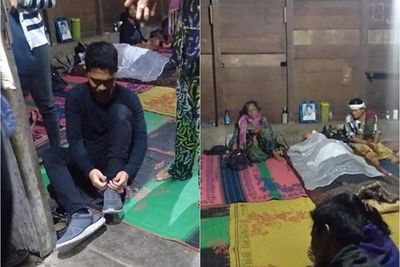 Mengharukan, Pemuda Ini Terpaksa Tinggalkan Jenazah Ayahnya Demi Ikut Tes Polisi
