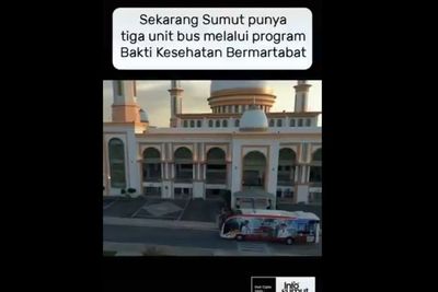 Pemprov Sumut Kini Punya Tiga Unit Bus Bakti Kesehatan Bermartabat, Semua Pelayanan Gratis