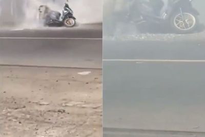 Sedih! Belanja Petasan Untuk Dijual, Tiba-tiba Meledak di Jalan Saat Diangkut Pakai Motor