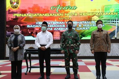 Akhiri Polemik Vaksin Nusantara, Menkes-KSAD-BPOM Tanda Tangani Nota Kesepahaman