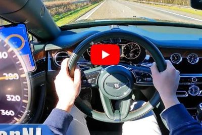 VIDEO: Melihat Bentley Flying Spurs yang Melaju Hingga 280 Km jam di Autobahn!