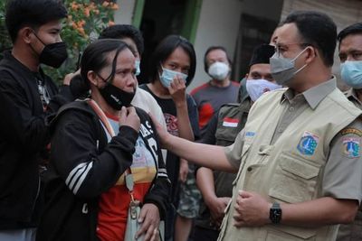 Anies Baswedan: 130 Rumah dan 822 Orang Terdampak Akibat Kebakaran di Taman Sari