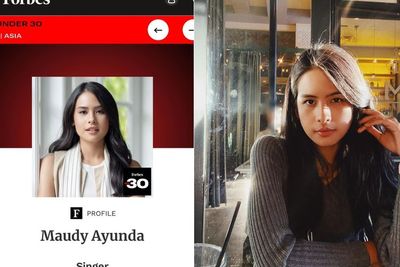 Kata Maudy Ayunda Setelah Namanya Masuk Daftar Forbes 30 Under 30