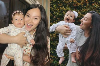Ekspresi Melotot Anak Asmirandah saat di Foto Sukses Bikin Netizen Gemas