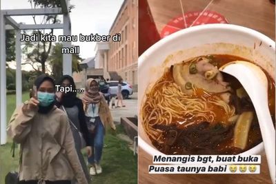 Apes, Niat Hendak Buka Puasa Bersama di Restoran, Wanita Ini Malah Pesan Ramen Babi