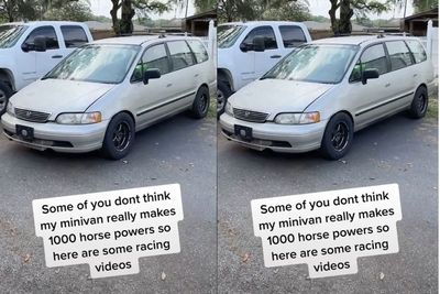 Minivan Bertenaga 1.000 HP Ini Buat Malu Mobil Sport Saat Lakukan Drag Race!