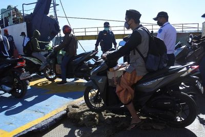 FOTO: Warga Pulau Sapudi Mudik Lebih Awal