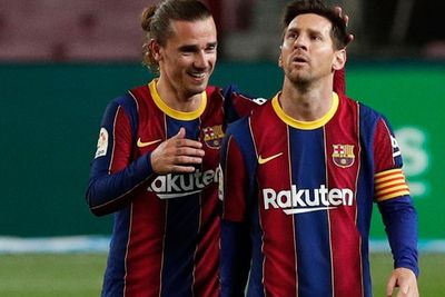 FOTO: Liga Spanyol, Barcelona Bantai Getafe 5-2