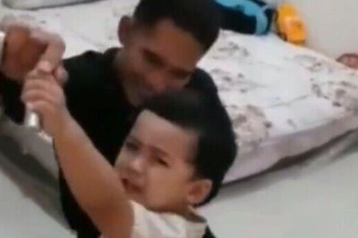 Bak Punya Firasat, Balita Ini Kunci Sang Ayah Sebelum Bertugas di KRI Nanggala-402