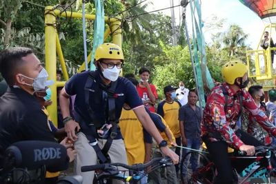 Akui Panoramanya Mengagumkan, Menparekraf Dukung Pengembangan Desa Wisata di Pariaman