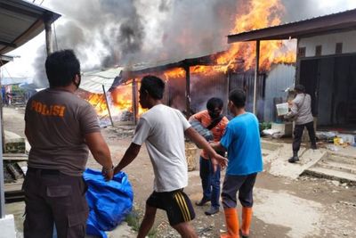 Kebakaran Hanguskan 8 Kios dan Rumah Warga di Jambi, Alami Kerugian Sekitar Rp1,6 Miliar