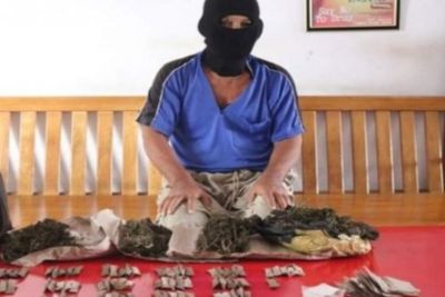 Usia Sudah Bau Tanah, Seorang Kakek di Tebing Tinggi Masih Sor Edarkan Ganja