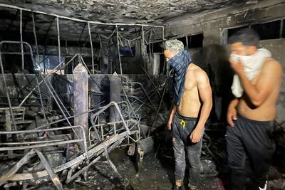 Kebakaran Akibat Tabung Oksigen Meledak di RS Covid-19 Baghdad Tewaskan 27 Orang
