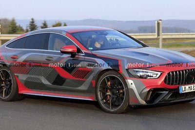 Kepergok! Mercedes-AMG GT73e Lakukan Uji Coba di Nurburgring!