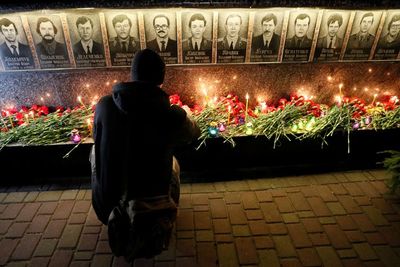 FOTO: Peringatan 35 Tahun Pascabencana Nuklir di Chernobyl, Ukraina