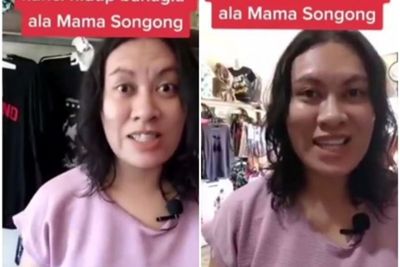 Viral! Video Mama Songong Berikan Kunci Hidup Bahagia, Benar-benar Songong!