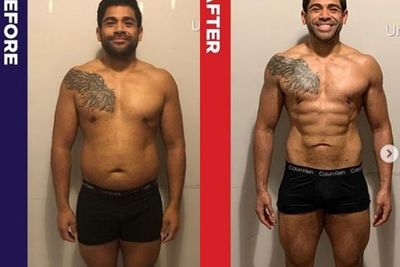 Pria Ini Berhasil Kurangi 42 Kg Berat Badan saat Lockdown, Penampilannya Semakin Keren