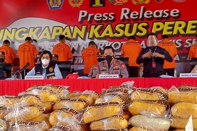 Dari 3 Lokasi Berbeda, Sabu 2,5 Ton Jaringan Internasional Gagal Beredar di Indonesia