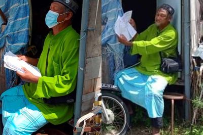 Pria 66 Tahun Ini Hanya Pasrah Tinggal di Gubuk Setelah Rumahnya Dirobohkan Developer