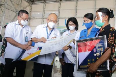 Asabri Serahkan Rp20,79 miliar Kepada 53 Ahli Waris Korban KRI Nanggala