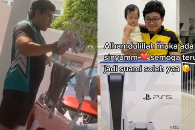 Istri Belikan Suami PS5 Sebagai Ucapan Terima Kasih karena Membantu Pekerjaan Sehari-hari