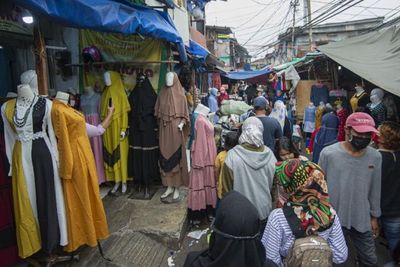 Cegah Kerumunan, Polda-TNI Dirikan Posko Pengamanan di Pasar Tanah Abang