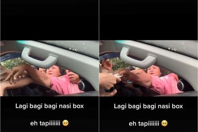 Niat Mau Berbagi Nasi Kotak di Bulan Ramadan, Wanita Ini Panik Dikerumuni Banyak Orang