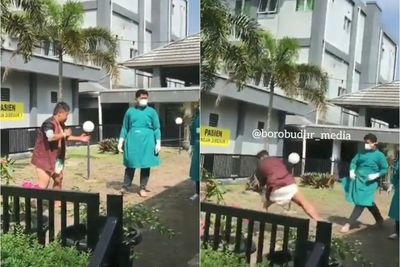 Viral, Pasien COVID-19 Ngamuk Hendak Kabur dari RS, Keluarkan Jurus Silat ke Petugas Medis