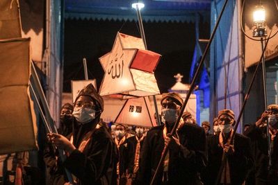 FOTO: Kirab Malam Selikuran Keraton Kasunanan