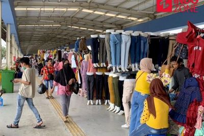 Pemprov DKI Pakai Toa untuk Cegah Kerumunan di Pasar Tanah Abang