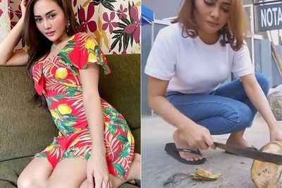 Tak Dinafkahi Maell Lee, Intan Ratna Rela Jual Es Kelapa Demi Bertahan Hidup: Aku Gak Malu